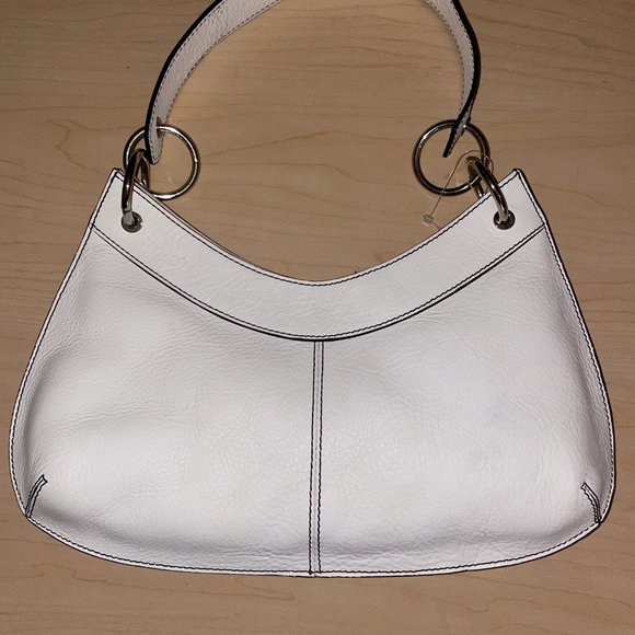 Banana Republic White Leather Purse - NWT - Picture 4 of 6